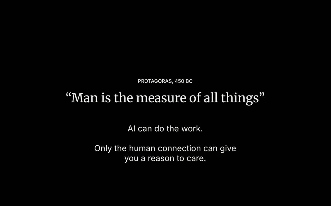 Man is the measure of all things